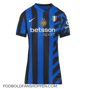 Inter Milan Alessandro Bastoni #95 Hjemmebanetrøje Dame 2024-25 Kortærmet